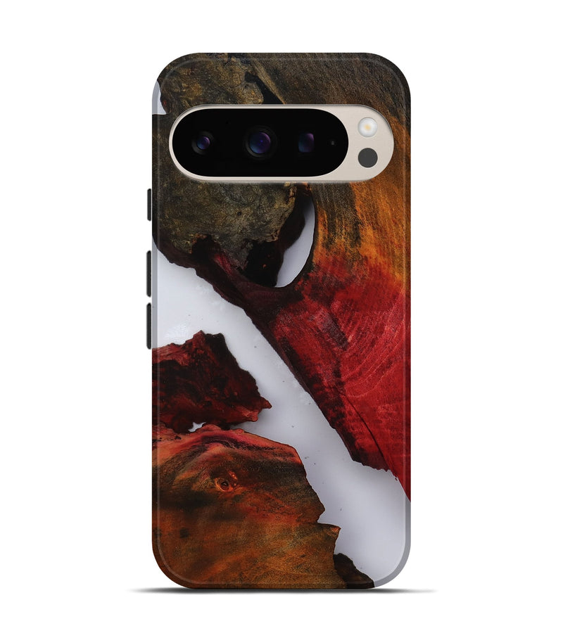 Pixel 9 Pro Wood Live Edge Phone Case - Rosario (Clear, 811875)