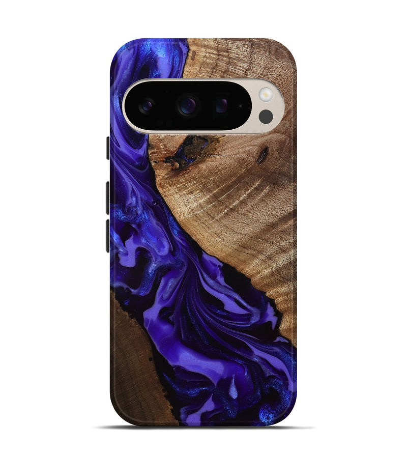 Pixel 10 Wood Live Edge Phone Case - Belva (Purple, 811876)