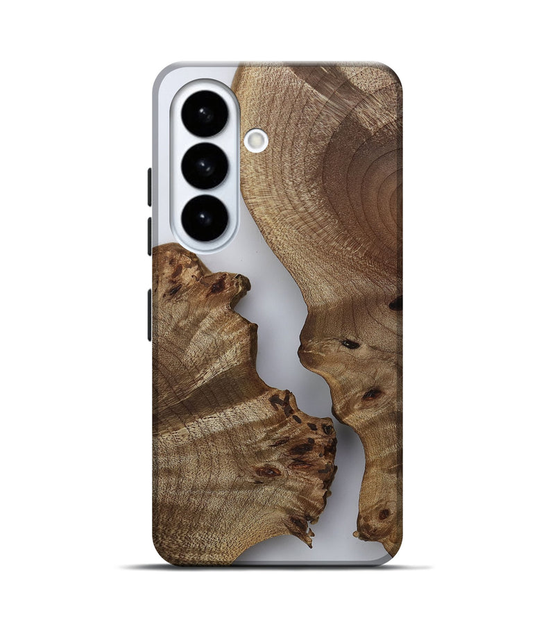 Galaxy S26 Wood Live Edge Phone Case - Hellen (Clear, 811877)