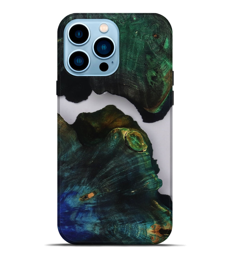 iPhone 14 Pro Max Wood Live Edge Phone Case - Aiyana (Clear, 811886)