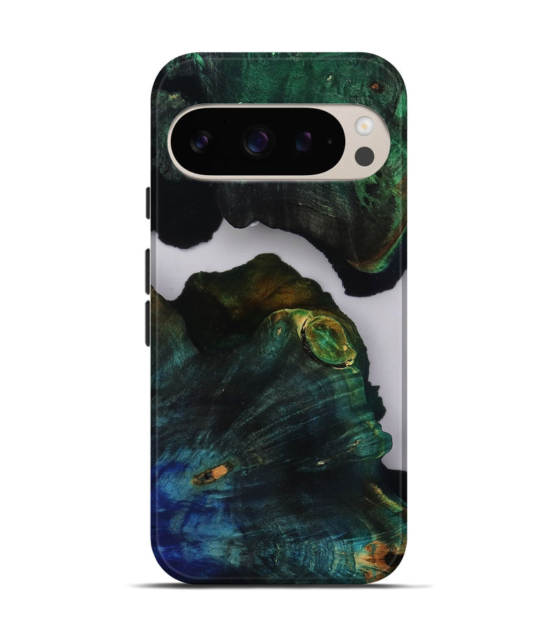 Pixel 9 Pro Wood Live Edge Phone Case - Aiyana (Clear, 811886)