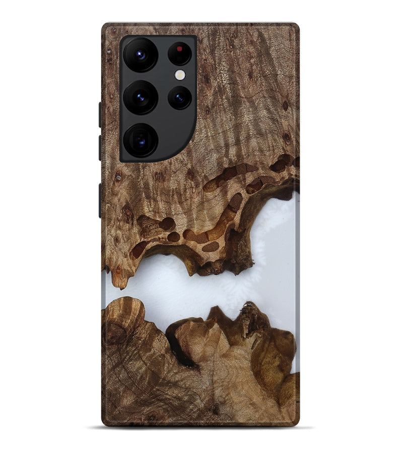 Galaxy S22 Ultra Wood Live Edge Phone Case - Laquita (Clear, 811887)