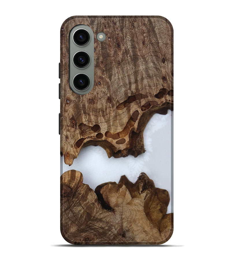 Galaxy S23 Plus Wood Live Edge Phone Case - Laquita (Clear, 811887)