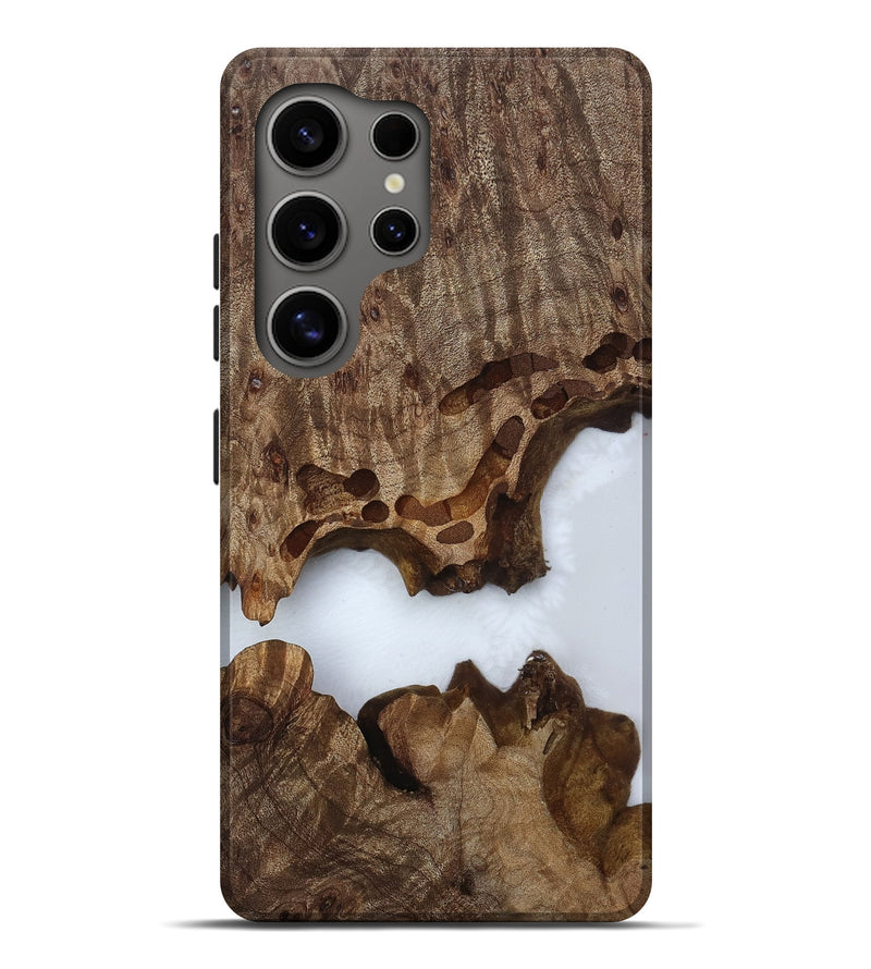 Galaxy S25 Ultra Wood Live Edge Phone Case - Laquita (Clear, 811887)