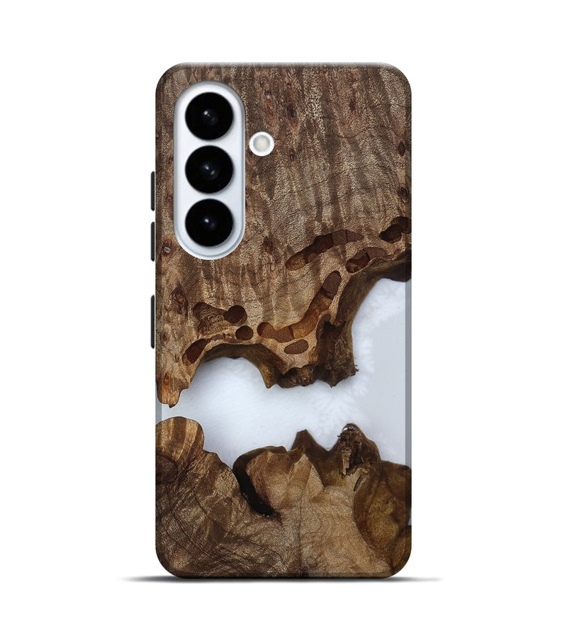 Galaxy S26 Wood Live Edge Phone Case - Laquita (Clear, 811887)