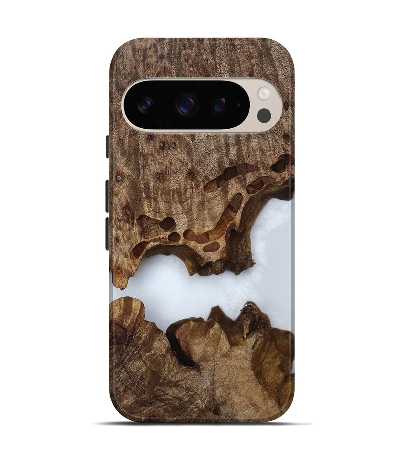 Pixel 10 Wood Live Edge Phone Case - Laquita (Clear, 811887)