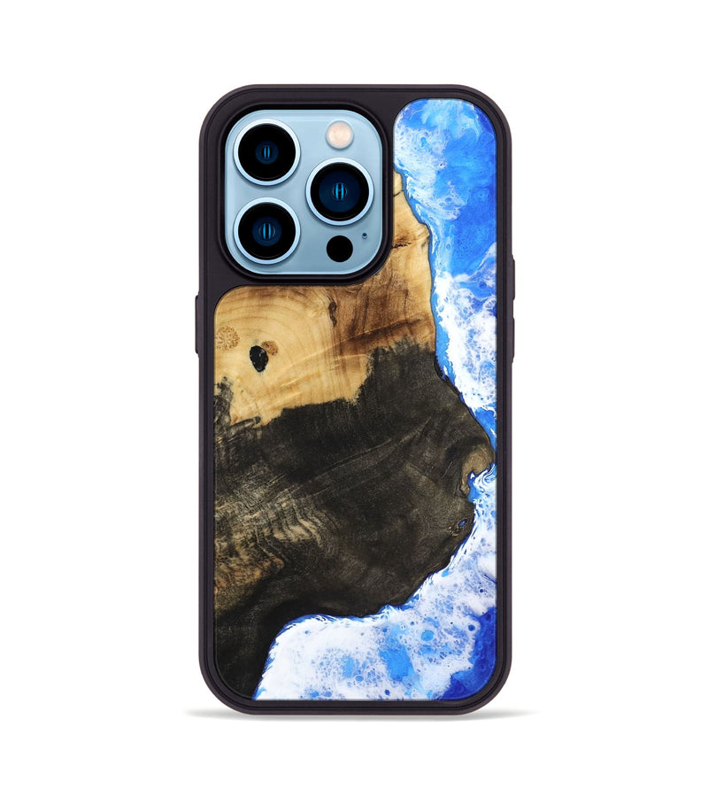 iPhone 14 Pro Wood Phone Case - Stacie (Coastal, 811903)