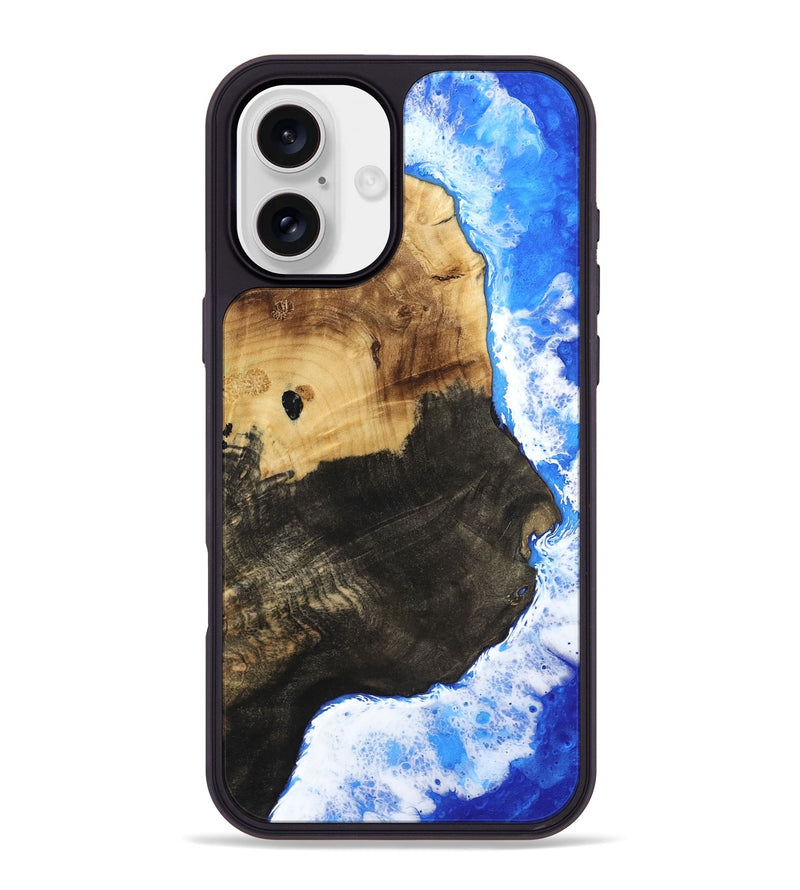 iPhone 16 Plus Wood Phone Case - Stacie (Coastal, 811903)