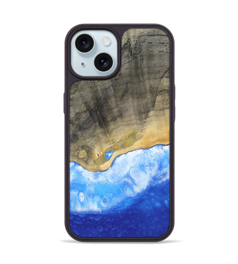 iPhone 15 Wood Phone Case - Oaklee (Coastal, 811929)