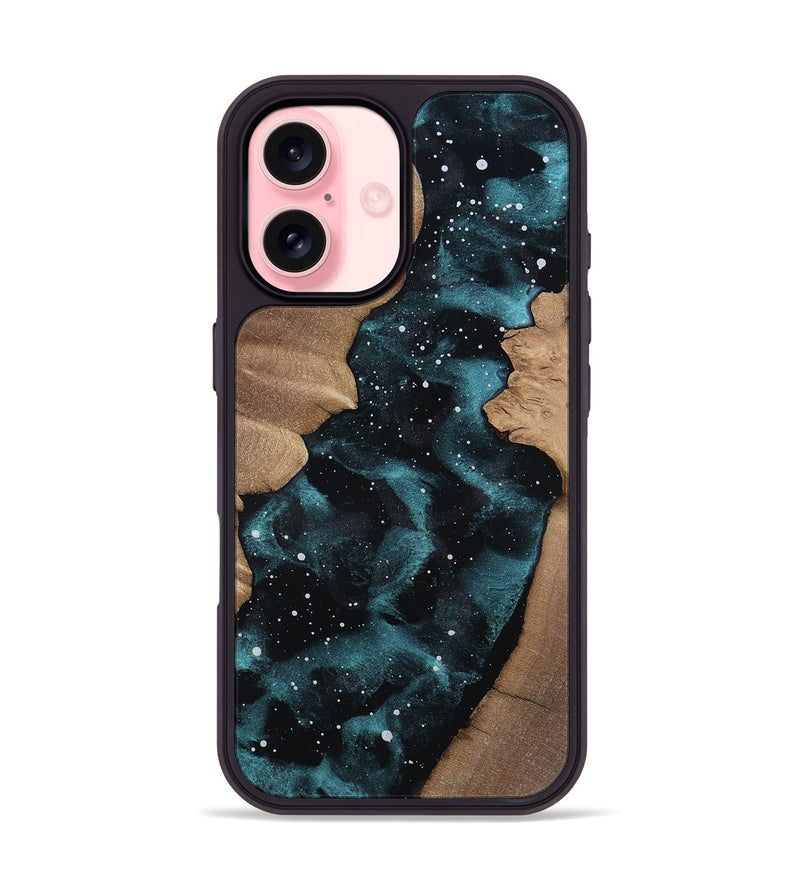 iPhone 16 Wood Phone Case - Loyal (Cosmos, 811946)
