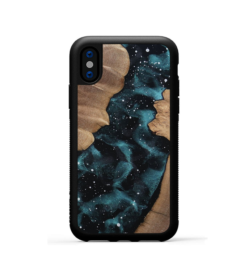 iPhone Xs Wood Phone Case - Loyal (Cosmos, 811946)