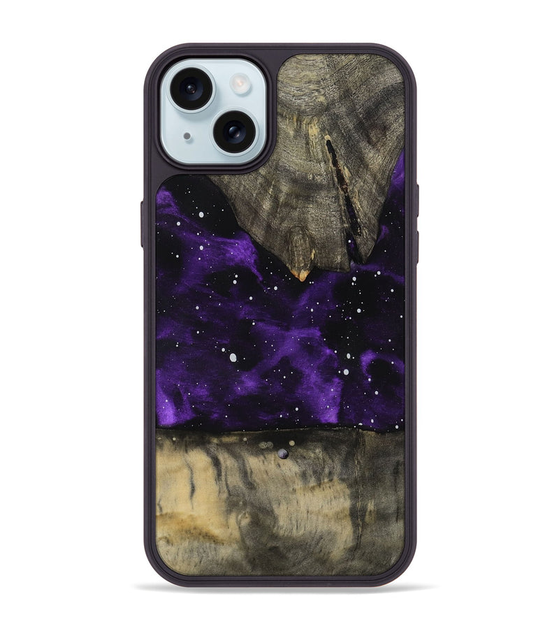 iPhone 15 Plus Wood Phone Case - Nelle (Cosmos, 811957)