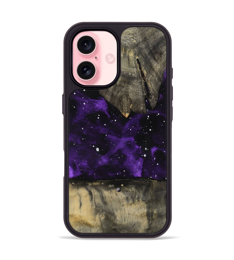 iPhone 16 Wood Phone Case - Nelle (Cosmos, 811957)