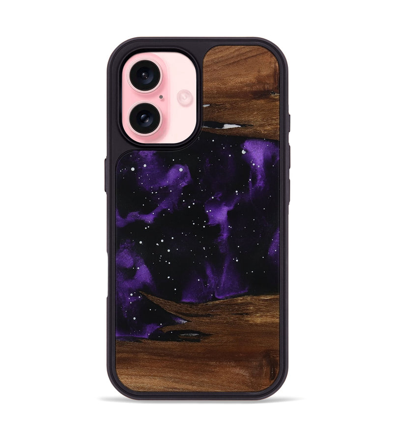 iPhone 16 Wood Phone Case - Ron (Cosmos, 811964)