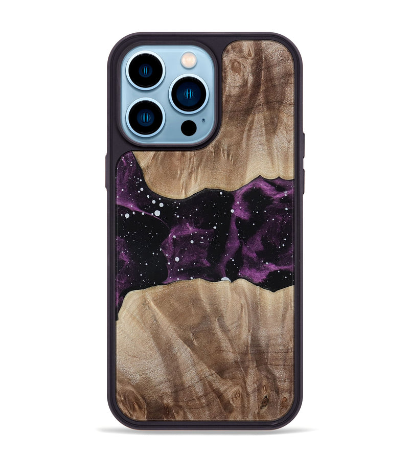 iPhone 14 Pro Max Wood Phone Case - Eliel (Cosmos, 811965)