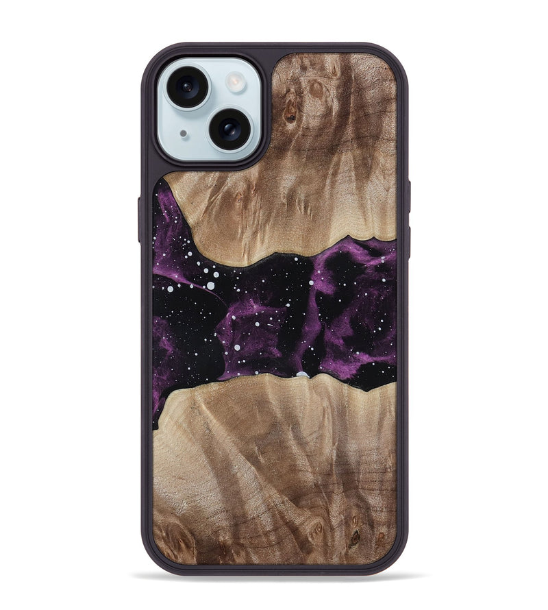 iPhone 15 Plus Wood Phone Case - Eliel (Cosmos, 811965)