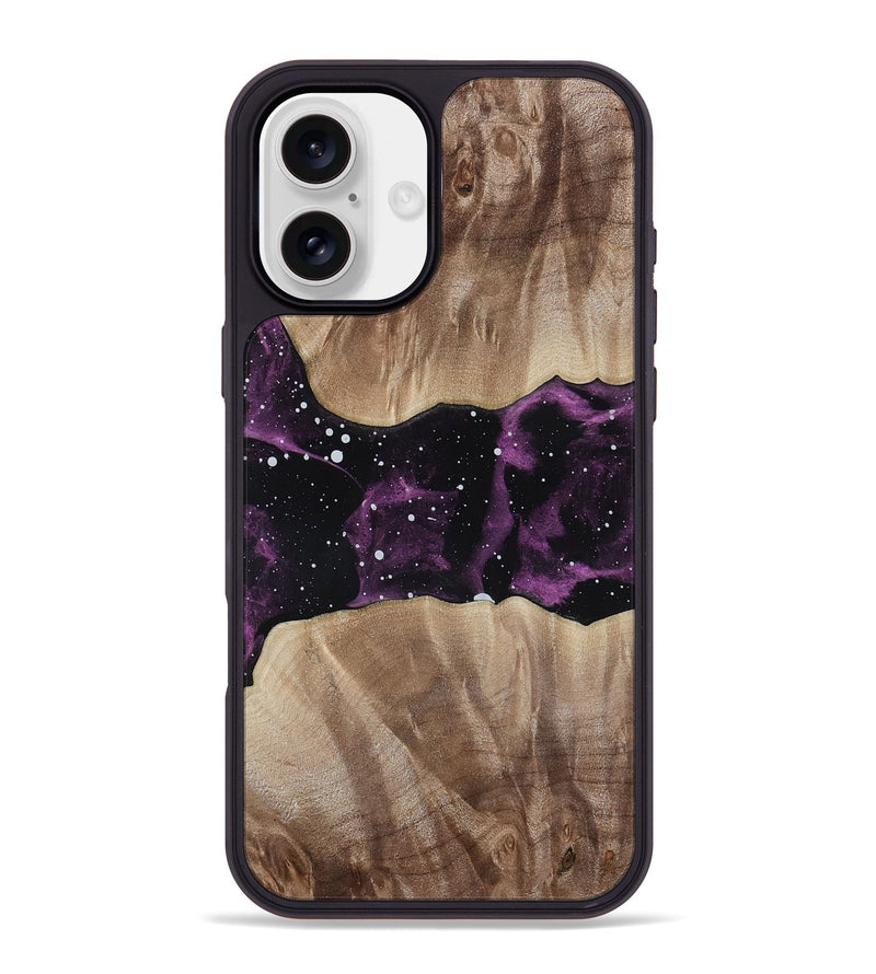 iPhone 16 Plus Wood Phone Case - Eliel (Cosmos, 811965)