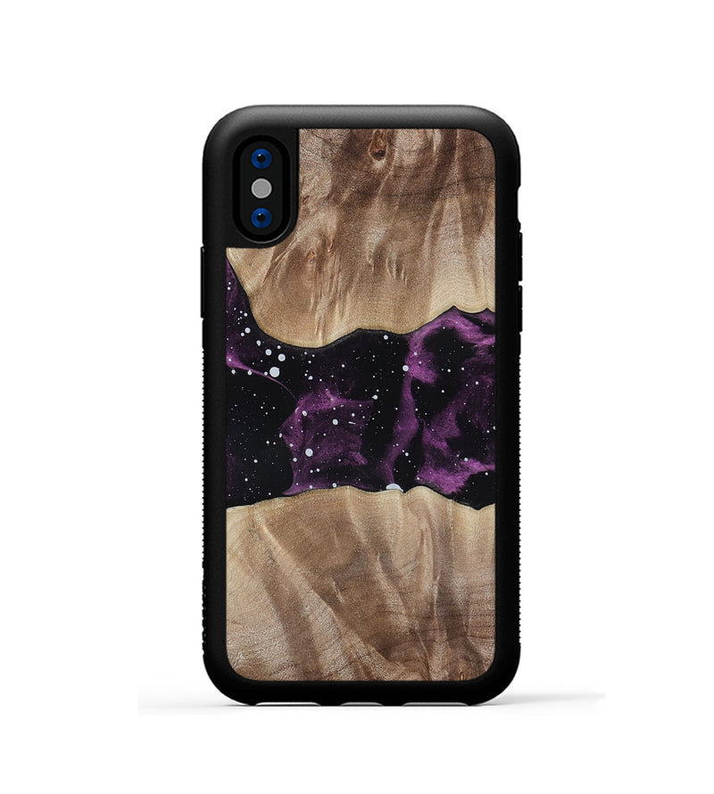 iPhone Xs Wood Phone Case - Eliel (Cosmos, 811965)