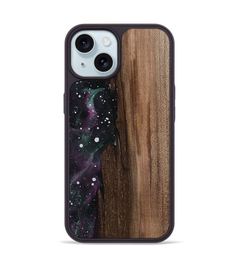 iPhone 15 Wood Phone Case - Arvilla (Cosmos, 811966)