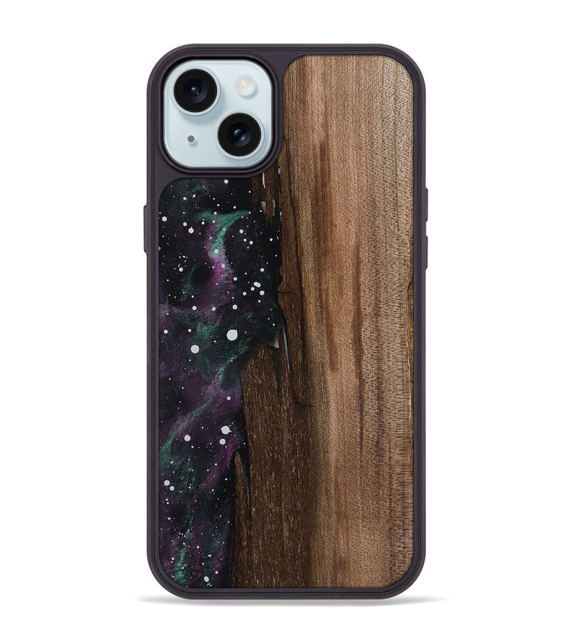 iPhone 15 Plus Wood Phone Case - Arvilla (Cosmos, 811966)