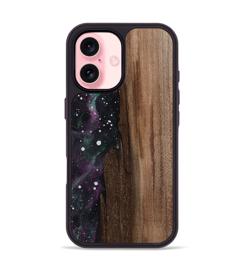 iPhone 16 Wood Phone Case - Arvilla (Cosmos, 811966)
