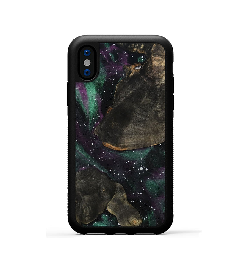 iPhone Xs Wood Phone Case - Mael (Cosmos, 811977)
