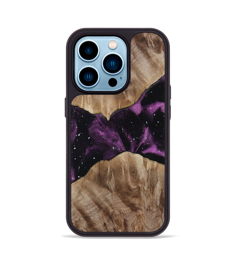 iPhone 14 Pro Wood Phone Case - Lenore (Cosmos, 811978)