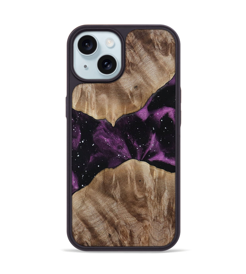 iPhone 15 Wood Phone Case - Lenore (Cosmos, 811978)