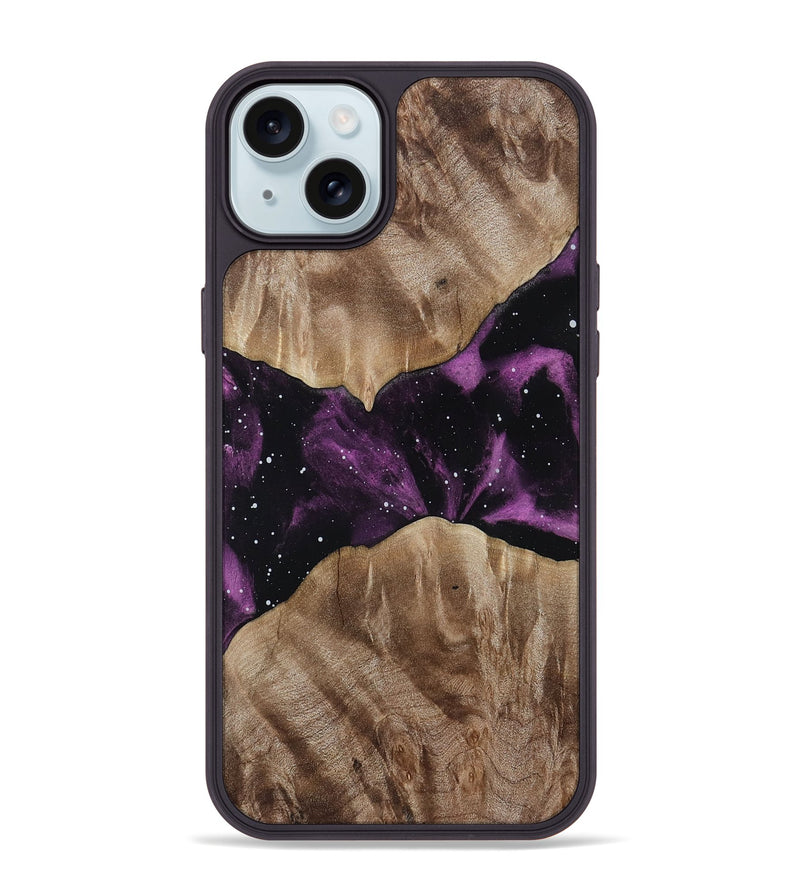 iPhone 15 Plus Wood Phone Case - Lenore (Cosmos, 811978)