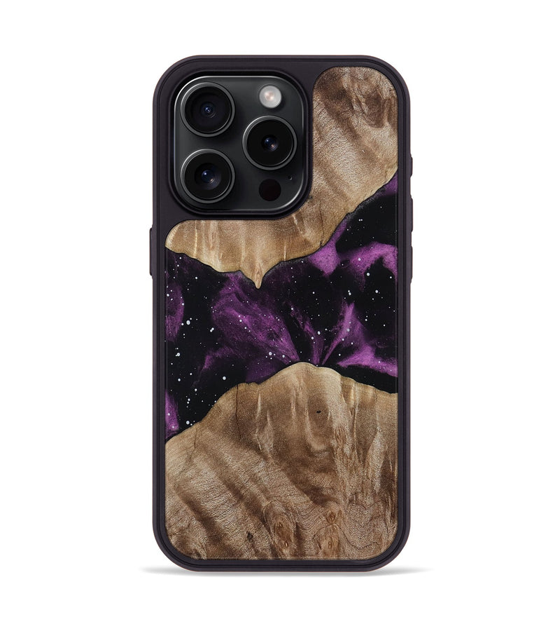 iPhone 15 Pro Wood Phone Case - Lenore (Cosmos, 811978)