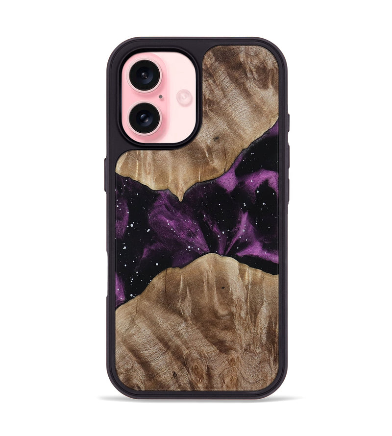 iPhone 16 Wood Phone Case - Lenore (Cosmos, 811978)