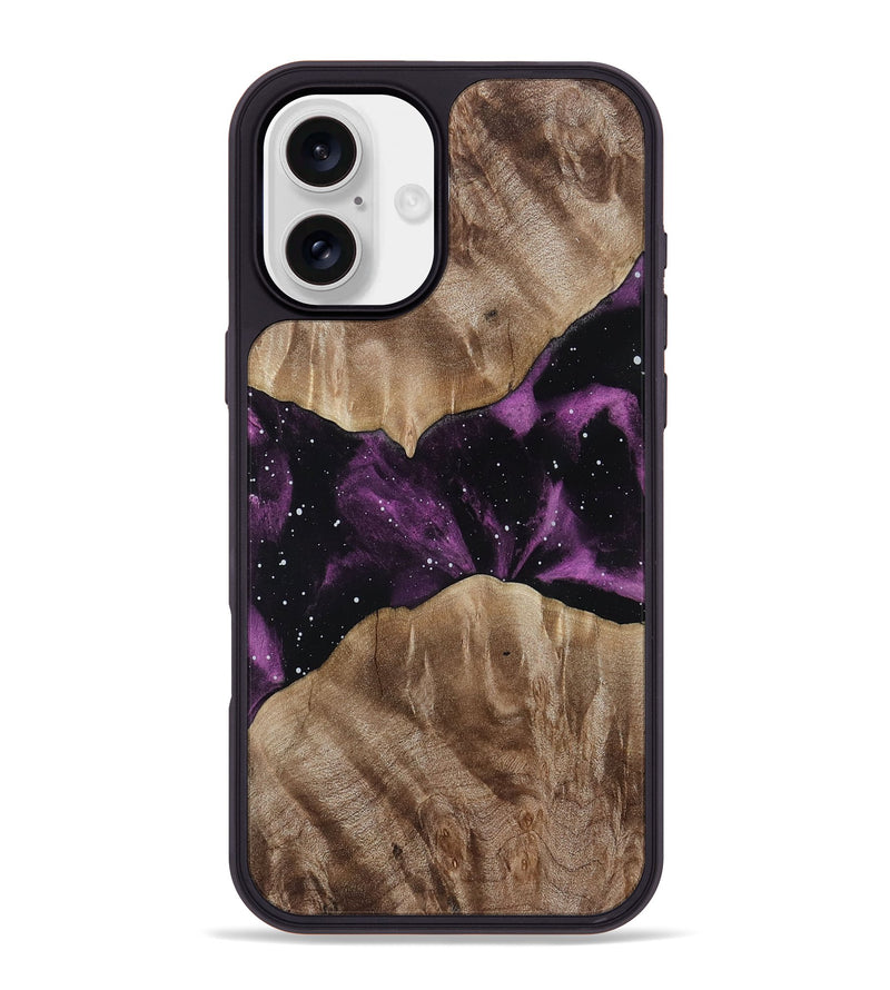 iPhone 16 Plus Wood Phone Case - Lenore (Cosmos, 811978)