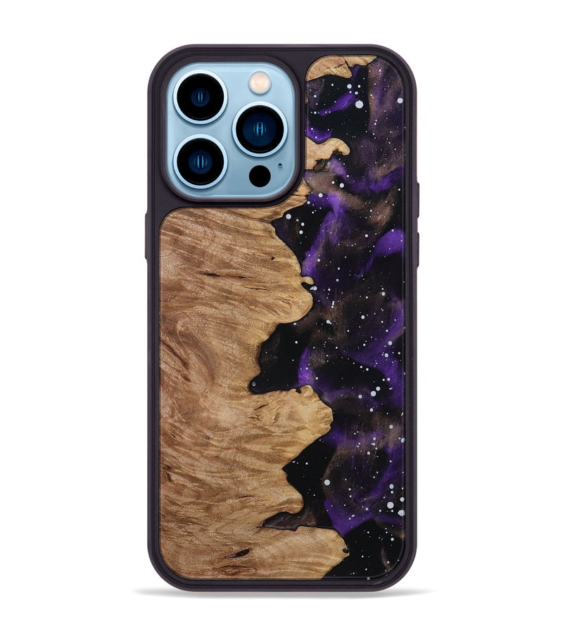 iPhone 14 Pro Max Wood Phone Case - Kalani (Cosmos, 811981)