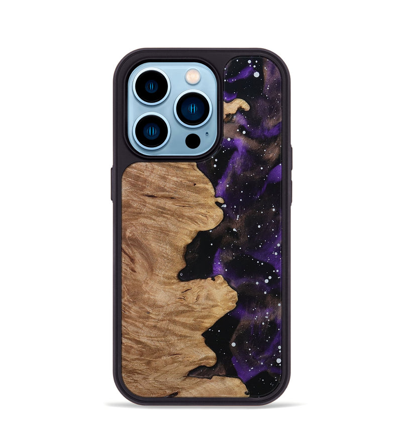 iPhone 14 Pro Wood Phone Case - Kalani (Cosmos, 811981)