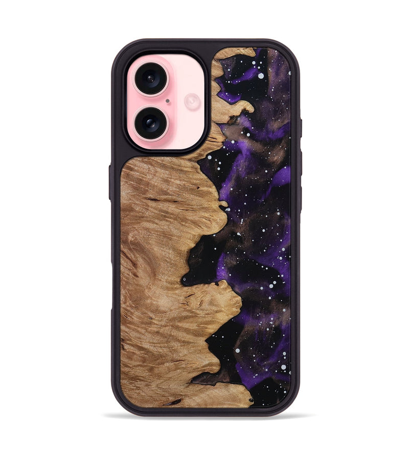 iPhone 16 Wood Phone Case - Kalani (Cosmos, 811981)