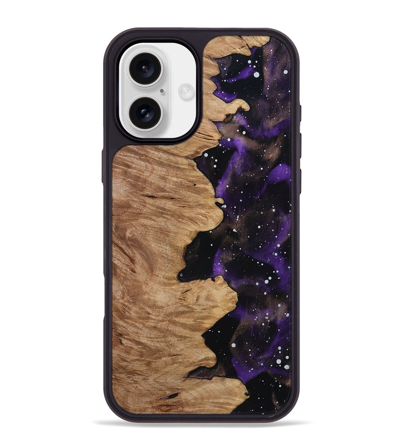 iPhone 16 Plus Wood Phone Case - Kalani (Cosmos, 811981)