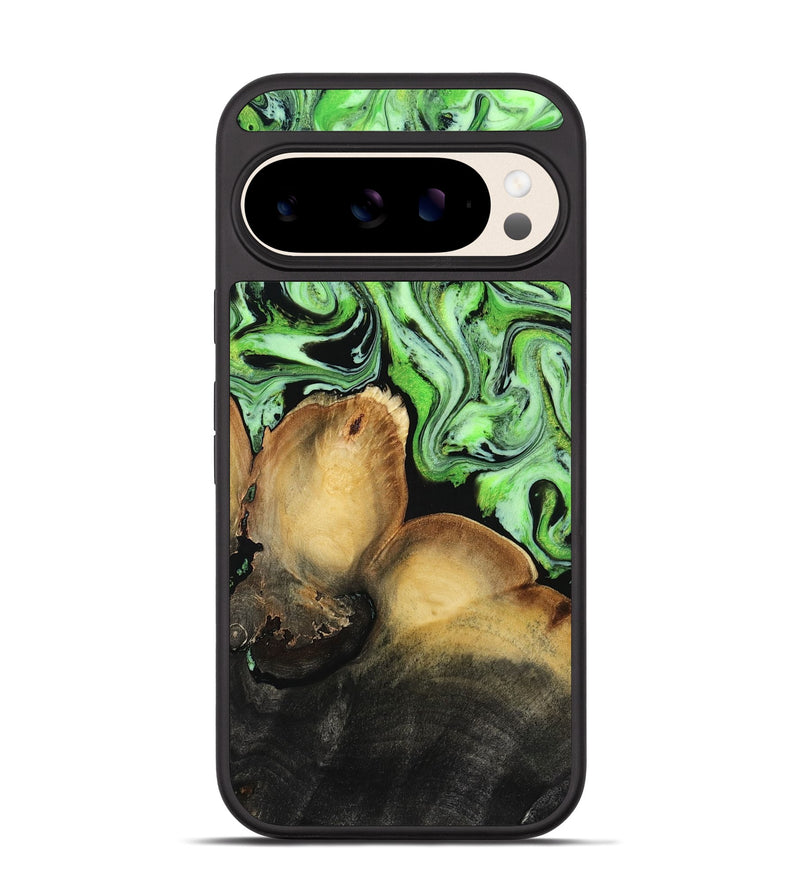 Pixel 10 Wood Phone Case - Robert (Green, 811982)
