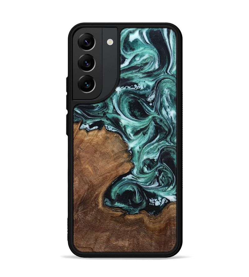 Galaxy S22 Plus Wood Phone Case - Lavina (Green, 811983)
