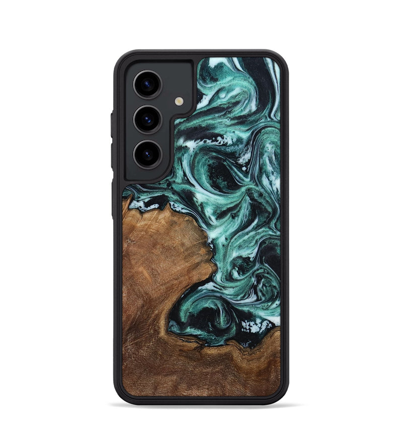 Galaxy S24 Wood Phone Case - Lavina (Green, 811983)