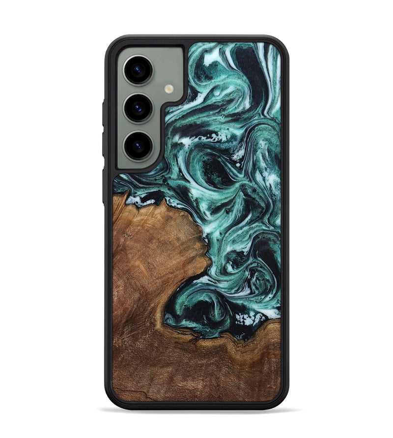 Galaxy S24 Plus Wood Phone Case - Lavina (Green, 811983)