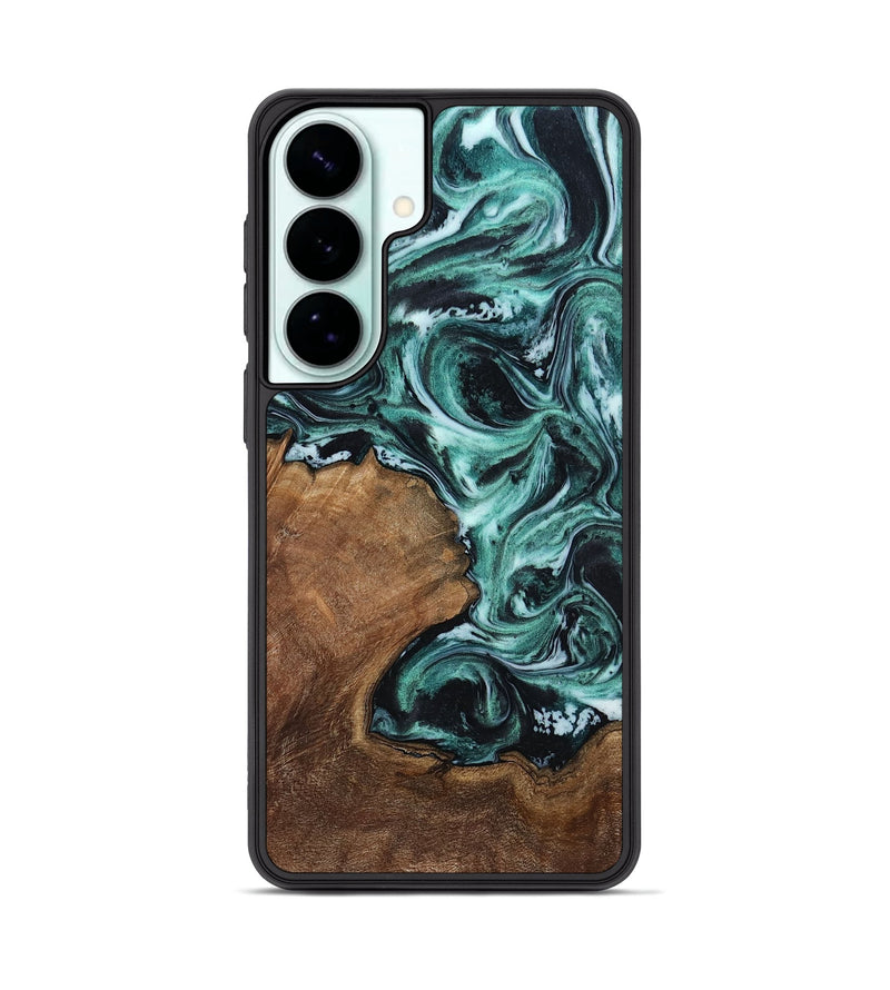 Galaxy S26 Plus Wood Phone Case - Lavina (Green, 811983)