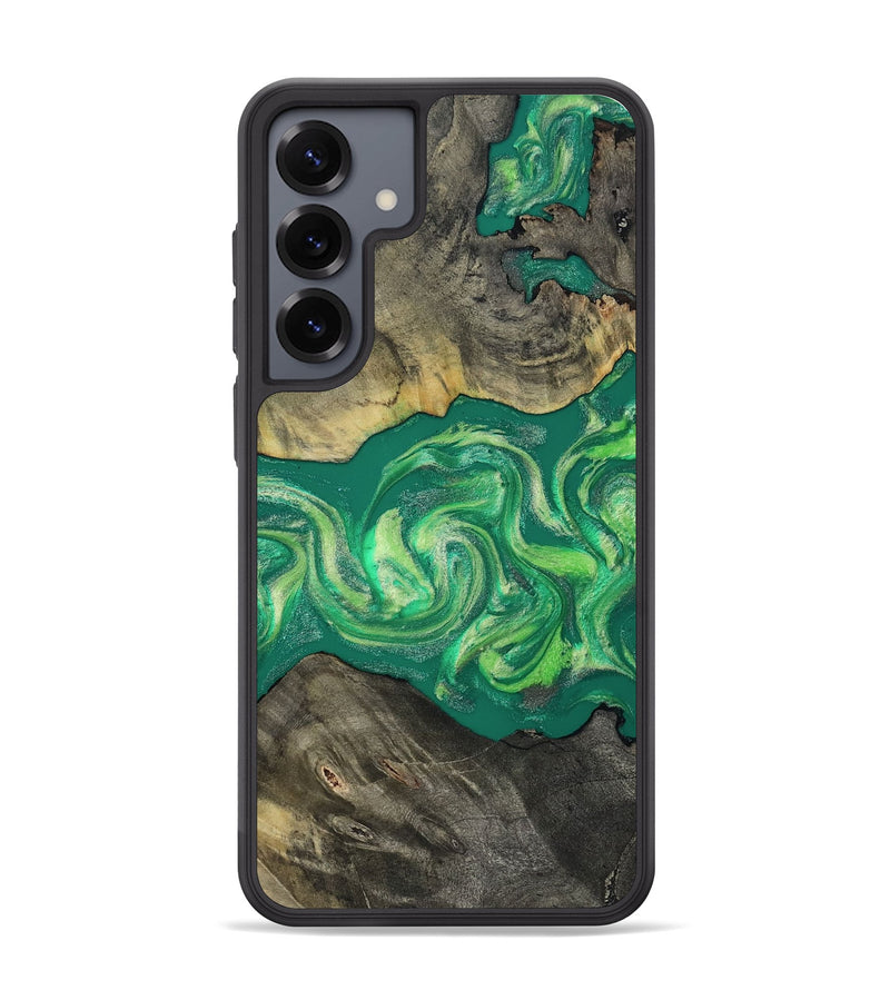 Galaxy S25 Plus Wood Phone Case - Malani (Green, 811984)