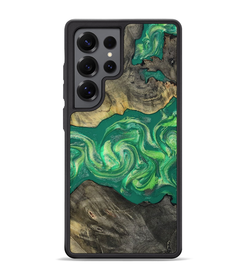 Galaxy S25 Ultra Wood Phone Case - Malani (Green, 811984)