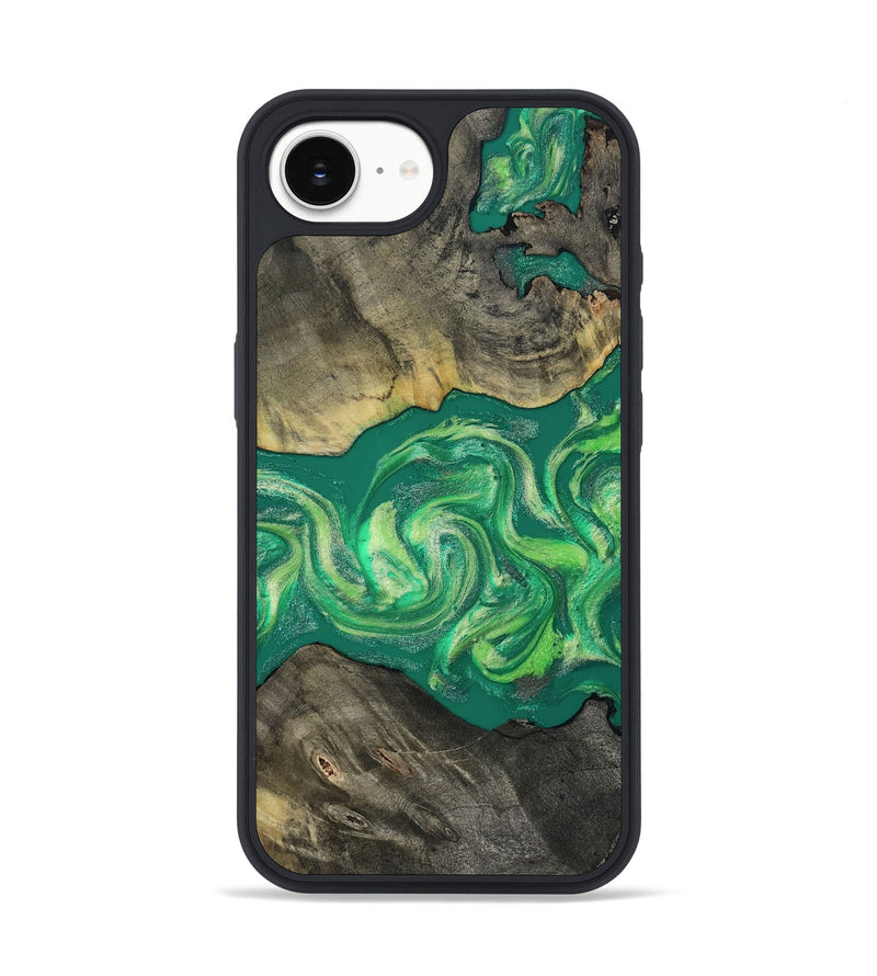 iPhone 16e Wood Phone Case - Malani (Green, 811984)