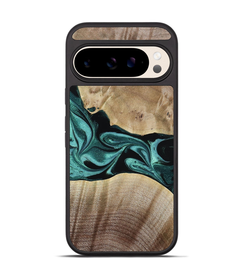 Pixel 10 Wood Phone Case - Zetta (Green, 811985)