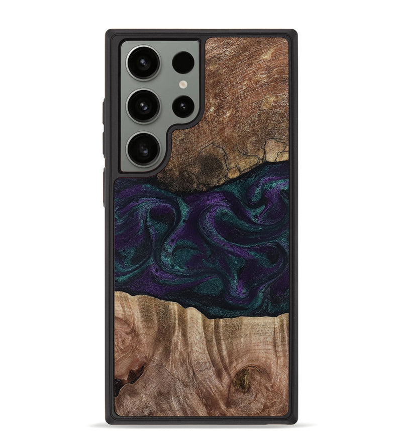 Galaxy S23 Ultra Wood Phone Case - Burt (Green, 811987)