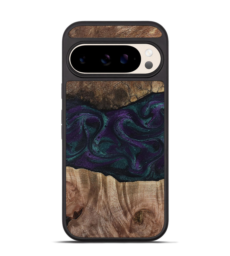 Pixel 10 Wood Phone Case - Burt (Green, 811987)