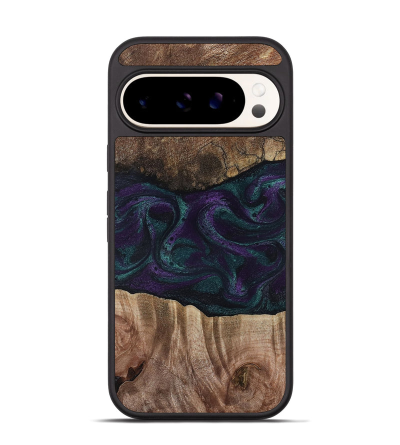 Pixel 9 Wood Phone Case - Burt (Green, 811987)