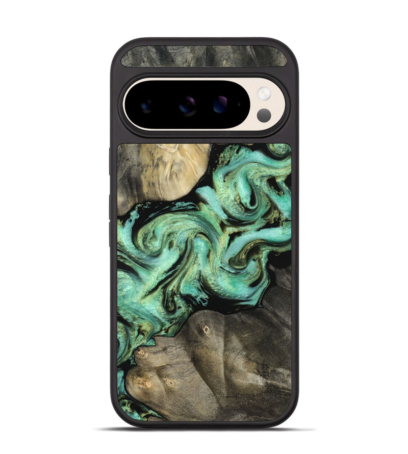 Pixel 10 Wood Phone Case - Amoura (Green, 811988)