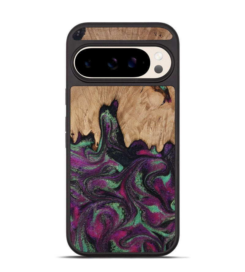 Pixel 10 Wood Phone Case - Wilfred (Purple, 811992)